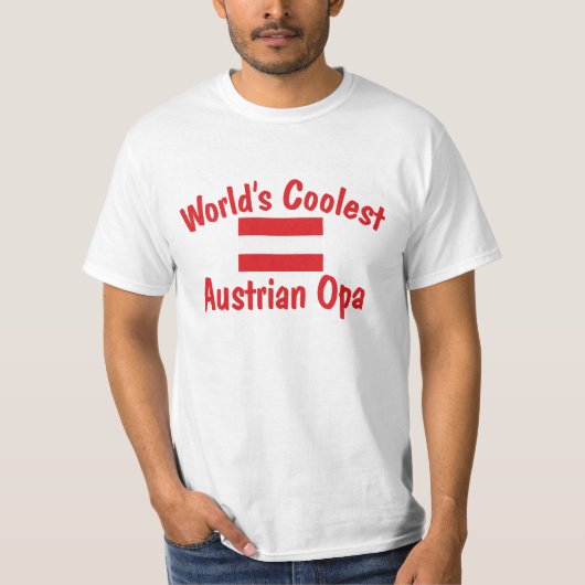 Coolster Österreicher Opa T-Shirt (Vorderseite)