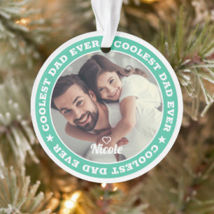 Coolster Papa Aller Zeiten Modernes Benutzerdefini Ornament