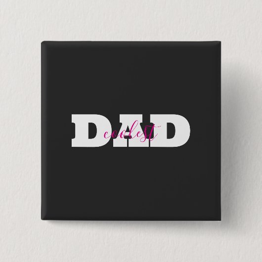 Coolster Papa Button (Vorderseite)