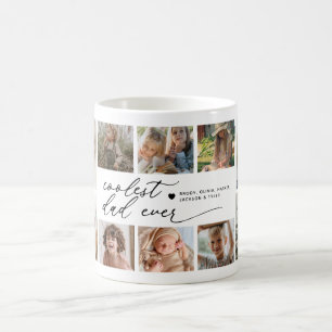 Coolster Papa Ever 10 Foto-Collage-Tasse Kaffeetasse