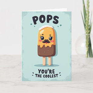 Coolster Papa Frozen Pop Art Karte