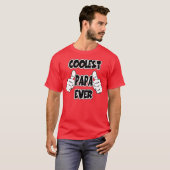 Coolster Papa überhaupt T-Shirt (Vorne ganz)