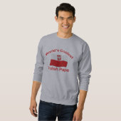 Coolster polnischer Papa Sweatshirt (Vorne ganz)