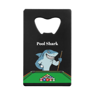 Coolster Pool Shark Billard Thema Geldbeutel Flaschenöffner