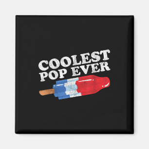 Coolster Pop je Popsicle Funny Retro Bomb Väter Magnet