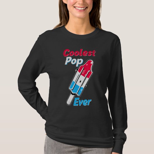 Coolster Pop je Popsicle Retro Bombe T-Shirt (Vorderseite)