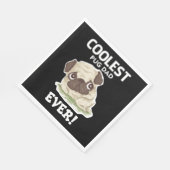 Coolster Pug-Vater aller Zeiten Serviette (Ecke)