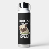 Coolster Pug-Vater Ever Trinkflasche (Vorderseite)