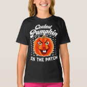 Coolster Pumpkin - Funny Fall & Halloween Teemhemd T-Shirt (Vorderseite)