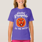 Coolster Pumpkin - Funny Fall & Halloween Teemhemd T-Shirt (Vorderseite)