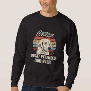 Coolster Pyrenäen-Vater je Vintager Retro Sweatshirt