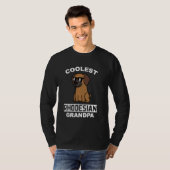Coolster Rhodesian Ridgeback Opa Dog T-Shirt (Vorne ganz)