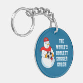 Coolster Soccer-Coach-T - Shirt Schlüsselanhänger (Vorderseite links)