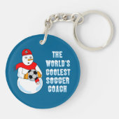 Coolster Soccer-Coach-T - Shirt Schlüsselanhänger (Rückseite)