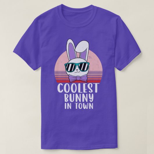 Coolster Sonnenhase in der Stadt Sonnenbrille Oste T-Shirt (Design vorne)