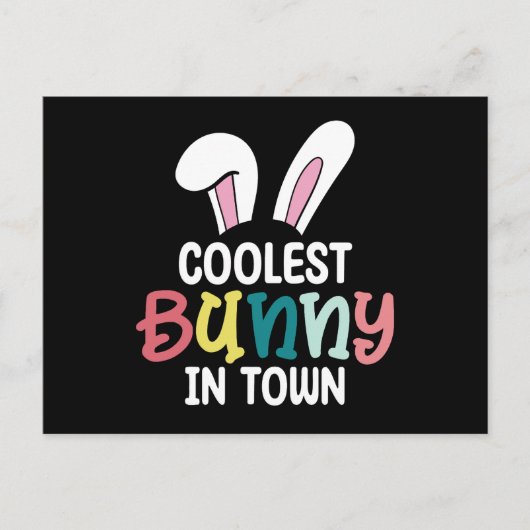Coolster Sonnenschein zu Ostern Kaninchen Postkarte (Vorderseite)