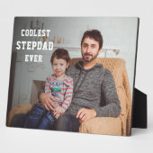 Coolster Stepdad je Personalisierter Foto Vater Fotoplatte (Seite)