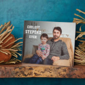 Coolster Stepdad je Personalisierter Foto Vater Fotoplatte (Seite)