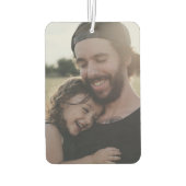 Coolster Stepdad je Personalisierter FotoCollage Autolufterfrischer (Rückseite)