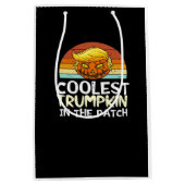 Coolster Trumpkin-Patch Mittlere Geschenktüte (Vorderseite)