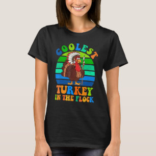 Coolster Truthahn in der Herde Thanksgiving Vintag T-Shirt