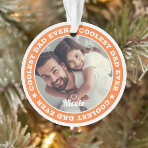 Coolster Vater Aller Zeiten Modernes Benutzerdefin Ornament