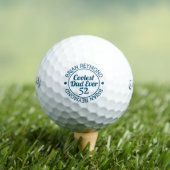 Coolster Vater je Golfer Geburtstagsgeschenk Golfball (Insitu T-Shirt)
