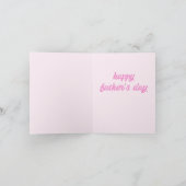 Coolster Vater! Niedlicher Eiskremstag Karte (Innenseite)