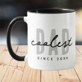 Coolster Vater seit 20XX Moderne, einfache Preppy Tasse