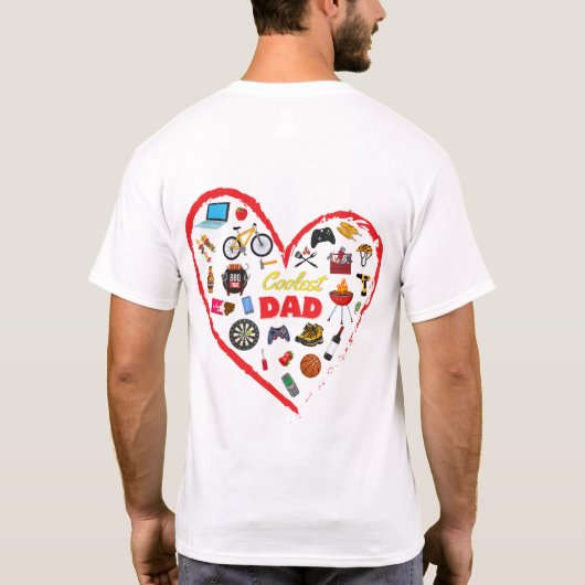 Coolster Vater T-Shirt (Rückseite)