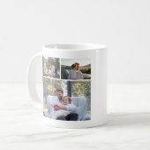 Coolster Vater Vathers Day Funny Nutrition Fakten Kaffeetasse (Vorderseite Links)