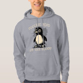 Coolster Vogel auf dem Block! - Charmante Pinguine Hoodie (Vorderseite)