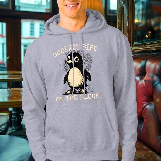 Coolster Vogel auf dem Block! - Charmante Pinguine Hoodie