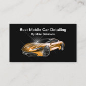 Coolstes Auto mit detaillierten Visitenkarten - Ne Visitenkarte (Vorderseite)