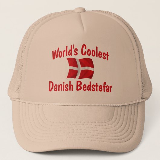 Coolstes Dänische Bedstefar Truckerkappe (Vorderseite)