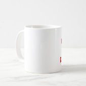 Coolstes Dänische Bedstemor Kaffeetasse (Vorderseite Links)