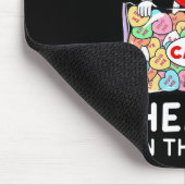 Coolstes Herz im Pack Fun Valentinstag Toddl Mousepad (Ecke)