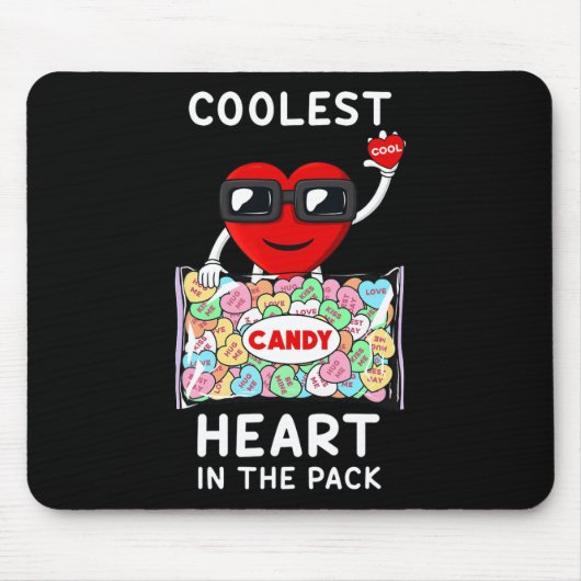 Coolstes Herz im Pack Fun Valentinstag Toddl Mousepad (Vorne)