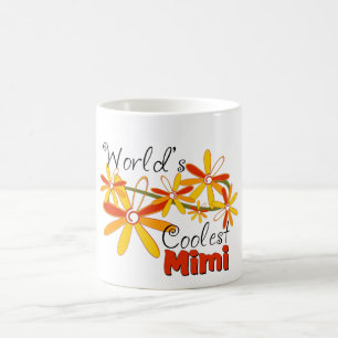 Coolstes Mimi der Blumenwelt Kaffeetasse