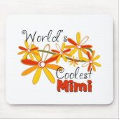 Coolstes Mimi der Blumenwelt Mousepad (Vorne)