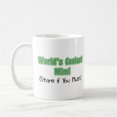Coolstes Mimi der Welt Kaffeetasse (Links)