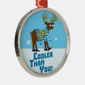 Coolsville Reindeer Ornament Aus Metall (Rechts)