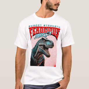 CoolT-Rex Mode Casual Streetwear Kunstwerk Design T-Shirt