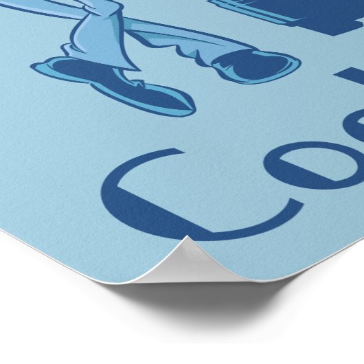 Coolthulhu (cool Cthulhu) Poster (Ecke)