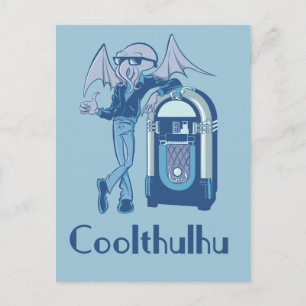 Coolthulhu ( Cool Cthulhu ) Postkarte