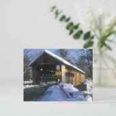 Coombs Covered Bridge Winchester NH Postkarte (Stehend Vorderseite)