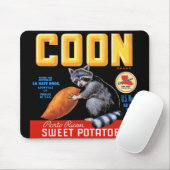 Coon Brand Süßkartoffeln Mousepad (Mit Mouse)
