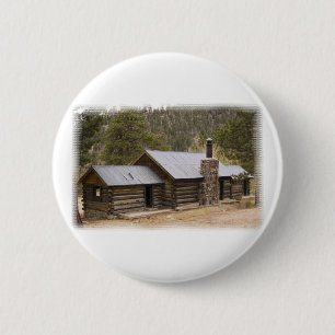 Coon Creek Cabin Button