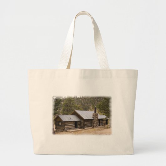 Coon Creek Cabin Jumbo Stoffbeutel (Vorne)