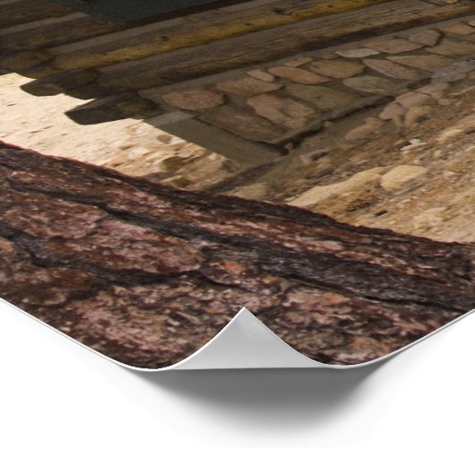 Coon Creek Cabin Poster (Ecke)